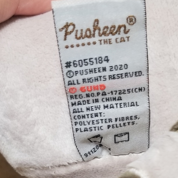 GUND Pusheen the Cat Drinking Boba Bubble Tea 9 Inch Plush - Picture 5 of 5